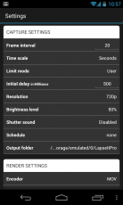 Lapse It Pro Adjustments