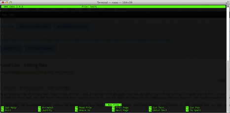 Terminal — nano — test1-1