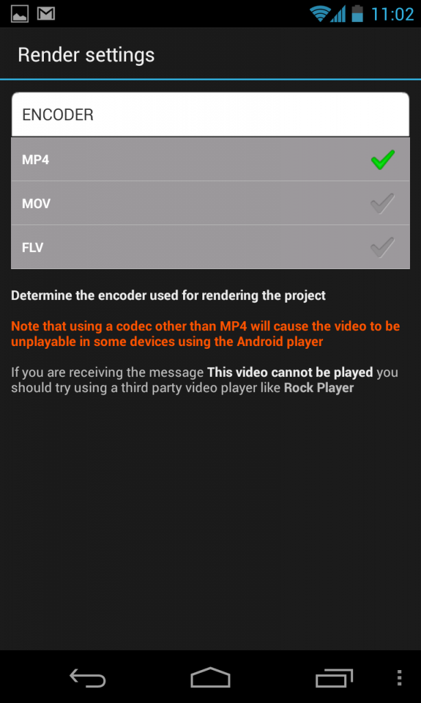 File Format Choice