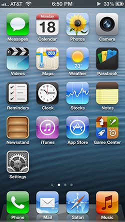 The current major version of iOS